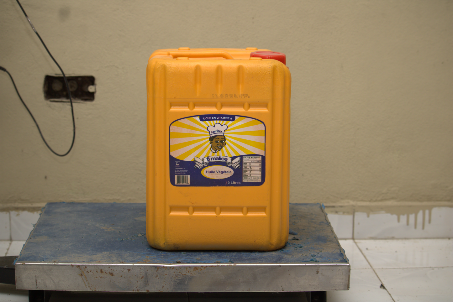 Ti Malice Vegetable oil (21 litre jerry can), Kay Titof, Saint-Marc