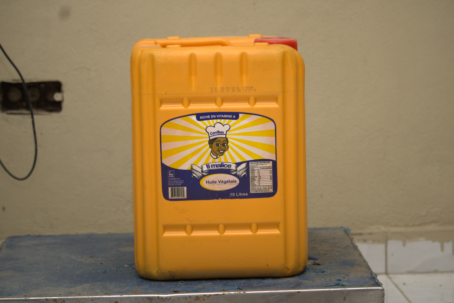 Ti Malice Vegetable oil (21 litre jerry can), Kay Titof, Saint-Marc